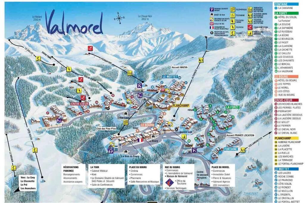 Residence Le Faegot A Valmorel- Studio 4 Personnes מראה חיצוני תמונה