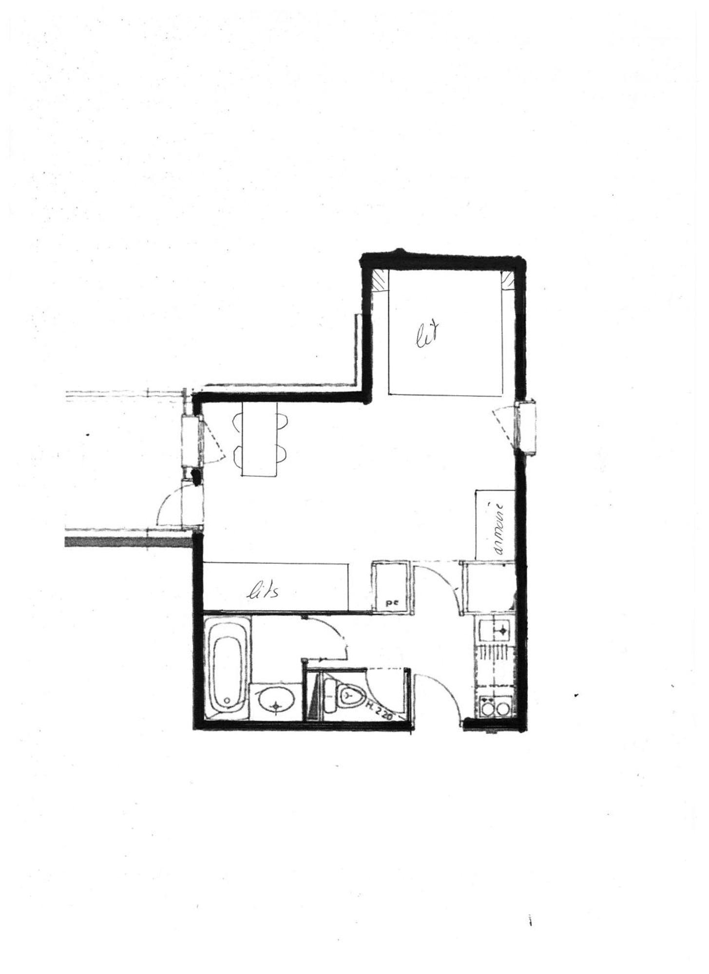 Residence Le Faegot A Valmorel- Studio 4 Personnes מראה חיצוני תמונה